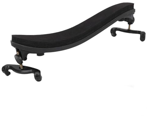 Violine Schulterstütze,Viola Verstellbare Hartplastik Schulterstütze zusammenklappbare Schulterstütze für Violine 4/4-3/ 4 & Viola 13 -14 Violine Anfänger Praxis Zubehör für Violine Liebhaber