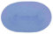 Ueiwffzo 30 * 45cm Oval Platzsets 4er Set Abwaschbar Hitzebeständig Gewebte Tischsets rutschfest Platzdeckchen für Küche, Party, Hochzeit, Weihnachten (Blau)