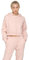 989Zé ENZO Womens Hoodie Top Casual Fleece Cropped Sweatshirt With Hood Crop Hoody (UK, Alpha, XL, Regular, Regular, Peach With Zip)