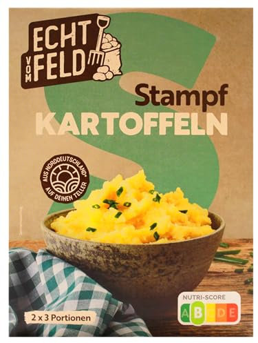 Echt vom Feld Stampf-Kartoffeln, 9er Pack (9 x 180g)