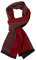ASFWAGQ Herren Schal Herbst Winter Weich Baumwolle Warm Lange Scarf Fleece Schal (Burgendy)