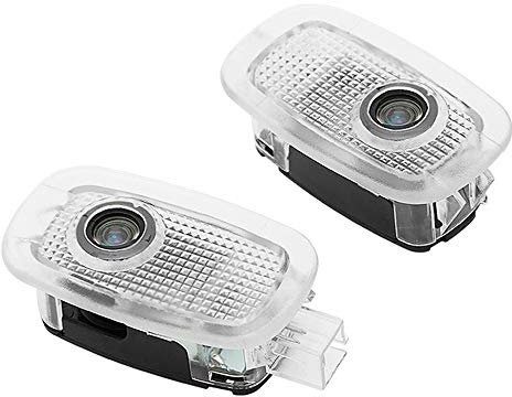 AutoQi Willkommenslicht für Mercedes-Benz S-Klasse W221 Vito W447, V-Klasse LED Projektor MB Stern Einstiegsbeleuchtung Logo Laser Türlicht, 2 STK