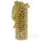 MIJOMA Perlengirlande – Elegante Perlenband, Perlenkette & Dekorative Perlenschnur | Stilvolle Tischdekoration, Weihnachten, Advent, Hochzeit | 8mm Deko-Perlen, 10 Meter (Glanzgold)