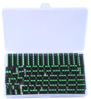 75 connettori a leva elettrica, morsetti rapidi, connettori di giunzione rapida dei cavi, blocco di connessioni