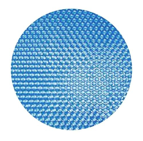 IUVYTA Swimming Pool Cover Protector Round Solar Heated Waterproof Tub Dust Bubble Film PE Bubble Swimming Pool Accessories for Pools(5 feet)
