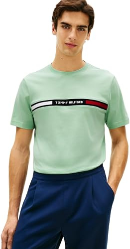 Tommy Hilfiger Herren T-Shirt Kurzarm Rundhalsausschnitt