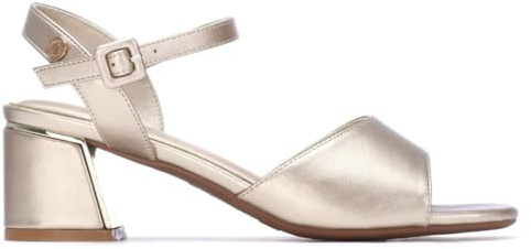 REFRESH - Sandalen Damen Gold - Bequeme und vielseitige Schuhe - Casual Mode - Modell 17508808 (Größe 37)