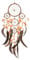 Dreamcatcher Batik - Traumfänger Ø 14 cm & 4 x klein