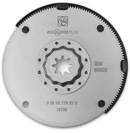 Fein HSS sägeblatt (ø 100 mm, Aufnahme Starlock Plus, Bi-Metall für hohe Standzeiten, geschränkte Holzverzahnung) 63502176210, Small