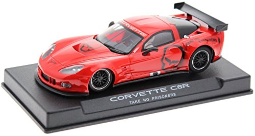 NSR Fahrzeuge 800006AW Corvette C6R Take No Prisoners Red
