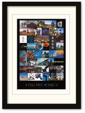 Pink Floyd MP10343P-PL Poster Encadré, Multicolore, 30 x 40 cm