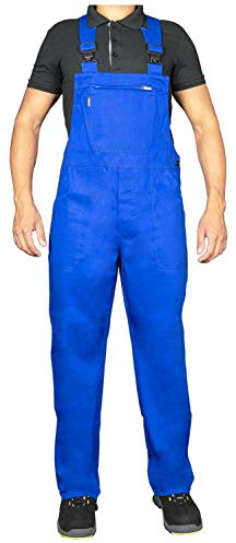 Uvex Eco Arbeitshose - Latzhose f. Herren - Blau - Gr 62