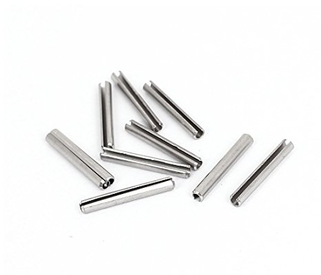 sourcing map M2,5x 20304Edelstahl Split Spring Rolle Spannstifte 100 de