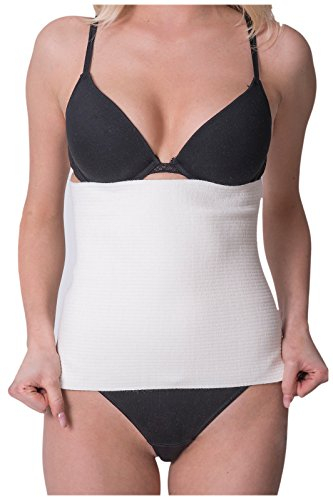 BODYPERFECT Nierenwärmer für Männer & Frauen Wolle und Baumwolle Elastischer Lendengürtel aus Thermo L