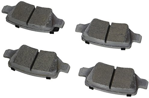 JAPANPARTS PP-0014AF Bremsbelagsatz Bremsbeläge Hinten Kompatibel mit MERCEDES-BENZ A-Klasse W169