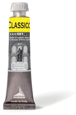 COLORI AD OLIO CLASSICO ML.20 GIALLO CADMIO CHIARO