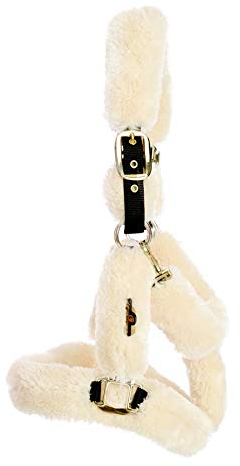 Kentucky Schaffell Versandhalfter - Natur - Pony