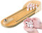 ZoneYan Mini Bowling Set, Bowling Set aus Holz, Bowling Spiel für Kinder und Erwachsen, Bowling Spielzeug, Tisch Bowling Set, Lernspielzeug, Druck Abbauen, Für Heim- und Bürotische