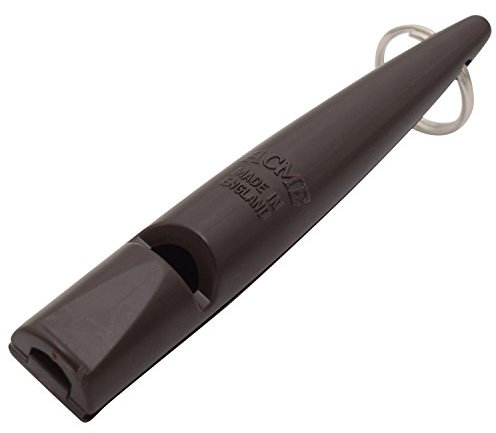 ACME Hundepfeife No. 211,5 mit Anleitung - Das Original aus England: laut und weitreichend (Chocolate Brown)