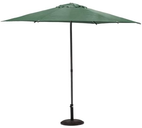 Hespéride - Sombrilla Recta Redonda SOYA Verde Oliva - 27 m