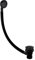 Bristan W BATH03 BLK Badewannenablauf, rund, mit Schlitz, Schwarz