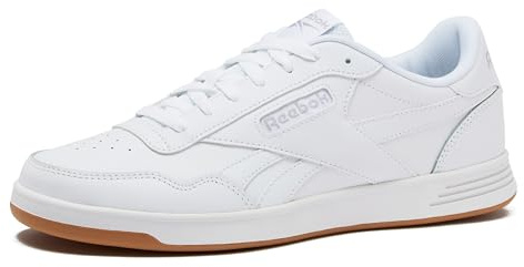 Reebok Court Advance Womens Sneakers - Casual Fashion White Sneakers for Women, Tennis Women's Shoes Size 5 to 11, Footwear White/Cold Grey 2/Reebok Gum, 7.5