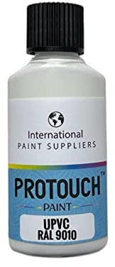 PROTOUCH 30ML uPVC, PVC, PVCu BRUSHABLE TOUCH UP PAINT - RAL 9010 Pure White - Matt Finish