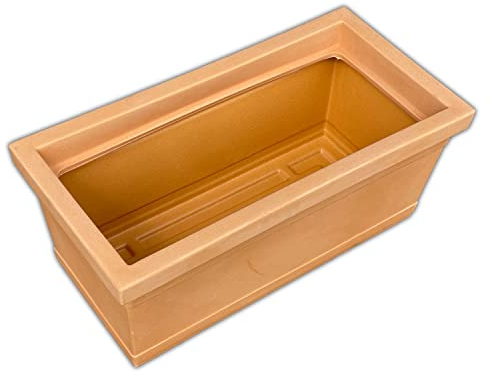 Design-Pflanzkasten Florenz in Zwei Farben 80 cm Lang | H: 34 cm | 60 Liter (Impruneta)