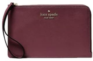 Kate Spade Damen Staci Medium L-Zip Armband, Deep Berry
