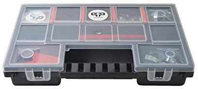 2 Ohr Klemmen W1 Set mit Zange 131tlg. 2OK, Schlauchschellen, Rohrschellen, Kabelschellen, Zwei Ohr Klemmen