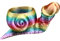 PIWINE Meeresschildkröte Pflanzer, Schnecke Pflanzer, Harz Ornamente, Desktop Dekorationen, kleine Harz Blumentöpfe, geeignet für Gärten, Gärten und Balkone(Schnecken)