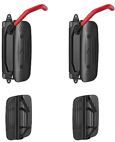 HOKO-VELO 30 2er set Fahrradhalterung Wandmontage mit Hinterrad Halterung – Seitlich schwenkbar, platzsparend & stabil, perfekt als Geschenk – Belastbar bis 30 kg für Mountainbike, Rennrad & Stadtrad