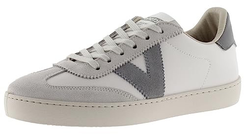victoria Basket Unisex Berlín Ciclista Efecto Piel & Piezas Color & Serraje En Contraste 1126184 para Adulto Gris 41