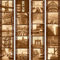 murando PREMIUM PURO Tapete Realistische Tapete ohne Rapport und Versatz 10m Vlies Tapetenrolle Wandtapete modern design Fototapete City Stadt New York Film d-C-0001-j-c