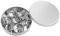 24Pcs Keksausstecher Formen Backen Set, Rechteck Quadrat Kreis Oval Stern Blume Herz Dreieck, Edelstahl Plätzchenformen Ausstecher für Kinder Weihnachten Geburtstag