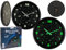 Out of the blue Wanduhr, Space, leuchtet im Dunkeln, 29 x 29 x 4 cm, für 1 Mignon Batterien (AA), im Geschenkkarton