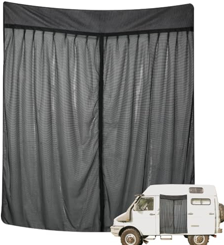 Heckklappe Moskitonetz,Flügeltür Kofferraumabdeckung Sonnenschutz,165x210cm Heckklappe Flügeltür Kofferraumabdeckung,mit Magnetverschluss,mit Magnetverschluss,für Auto,Outdoor-Camping