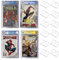 Monciysn 12 transparente schwebende Comicbuch-Ausstellungsregale, Comic-Buch-Regal, Ständer, Wandhalterung, Vitrinen-Halter