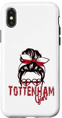 iPhone X/XS Tottenham Girl, Tottenham Girls, British Flag Women's Case