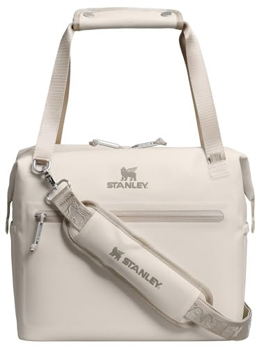 Stanley All Day Julienne Midi - Bolsa térmica suave y lonchera de 12 cuartos de galón, enfriador de 20 latas con asas y correa, se mantiene frío durante horas, bolsa de viaje aislada con cremallera