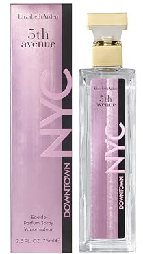 Elizabeth Arden - 5th Avenue Downtown NYC Eau de Parfum, fruchtiger, blumiger und holziger Duft, mit Noten von Matcha-Birne, Salbei, Jasmin und Sandelholz, für Damen, 75 ml