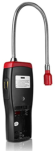 CVFRDD Gasanalysator Brennbarer Gasdetektoranschluss Entzündliche Erdgas-Leck-Messgeräte-Luftqualitätsmonitor-Alarm for gefährliches Gas(AT8800L)