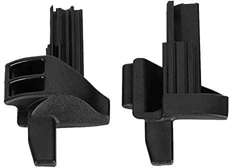 Cryfokt Schwarze Hutablage-Clips, Hochwertige Halterung, Passend für W169 A-Klasse, 2 Stück