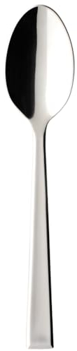 Villeroy & Boch 12-6350-0070 Victor Dessert-/Vorspeisenlöffel Edelstahl, Stahl, 19 x 4.5 x 4.5 cm, 1 Einheiten