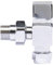 Hudson Reed HT324 Pure Square Radiator with Angled Valve P