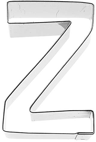 Birkmann, Ausstechform Buchstabe Z, Grau, 6 cm, Kunststoff, 5 x 3 x 2 cm, 196544