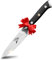 Zelite 10,2 cm Kochmesser, Profi Messer aus Deutschem Edelstahl, Japanisch Inspiriertes Schälmesser, Scharfe Messer für Küche, Scharfes Koch Messer für Zuhause und Gastro, Küchenmesser Extrem Scharf