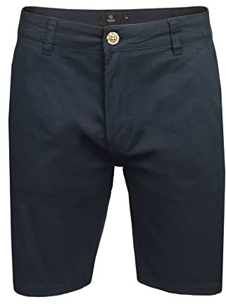 Xact Men's Cotton Stretch Chino Shorts (Navy) 44