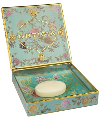 Florio Gift Box – Soap Bath + dekoratives Glas flach