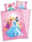 Disney Princess Prinzessin Bettwäsche 40x60cm + 100x135cm Baumwolle mit Reißverschluss